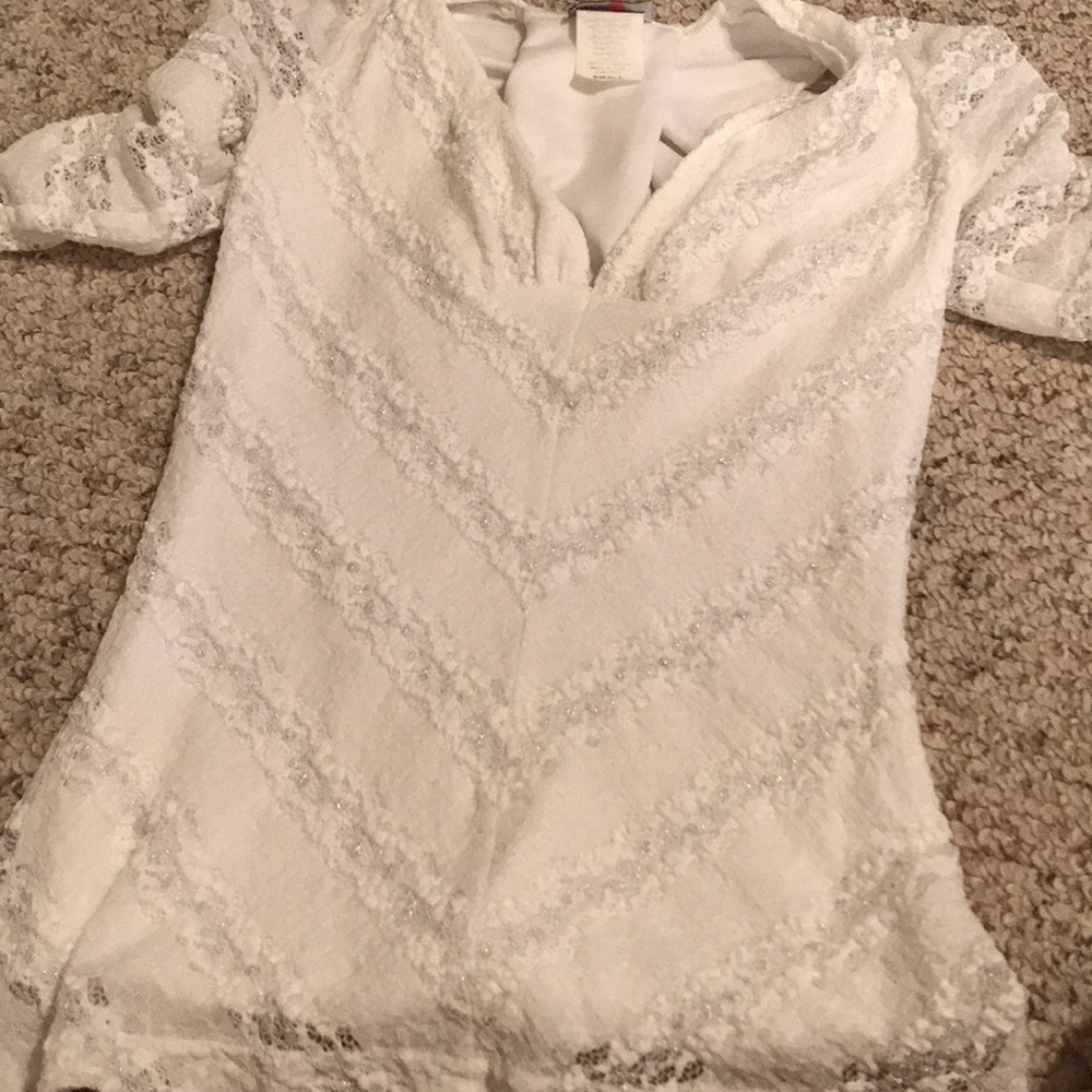Paper doll lace blouse